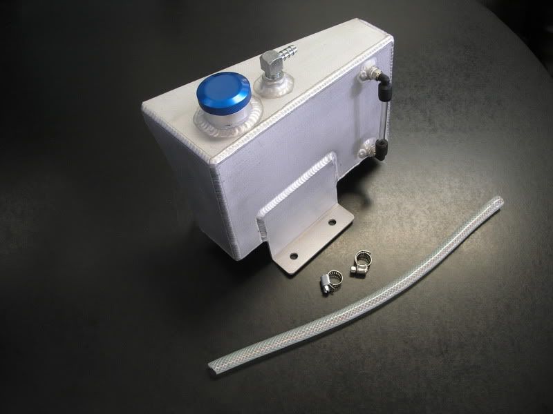 S2000 Titanium / Aluminum Fuel Rail Covers + Racing Coolant Tanks