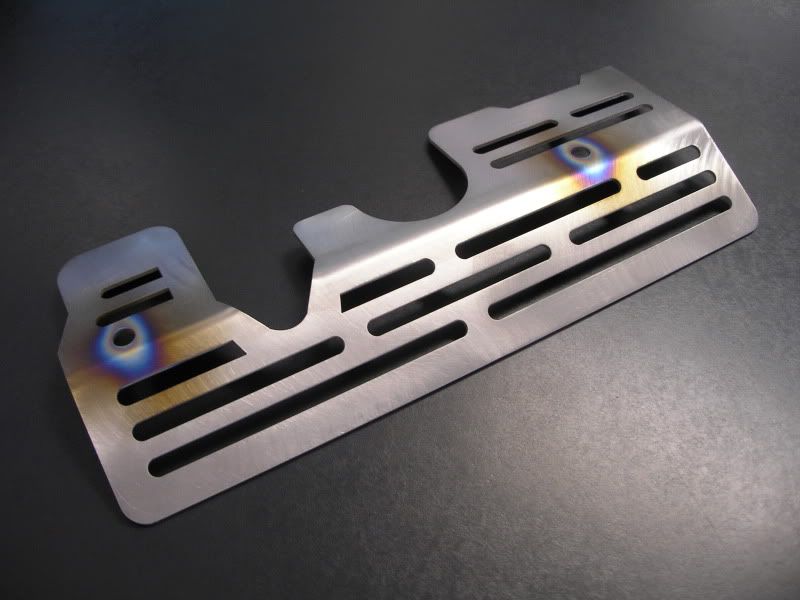 S2000 Titanium / Aluminum Fuel Rail Covers + Racing Coolant Tanks