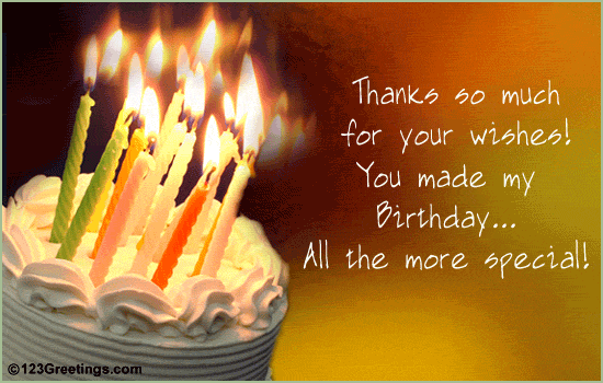 birthday messages for friends religious. Thank you for the birthday wishes! ~luv ya ~Michelle