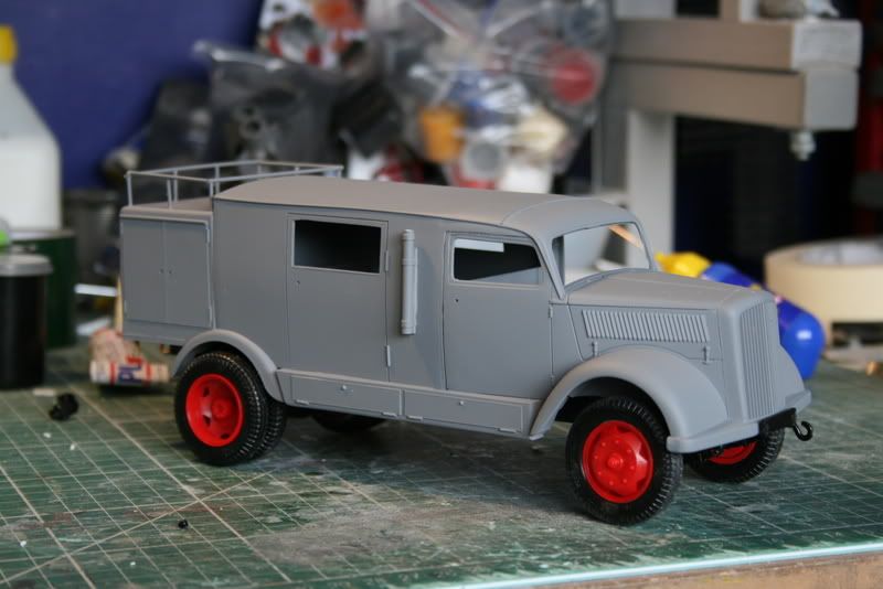  Completed Opel Blitz Fire truck