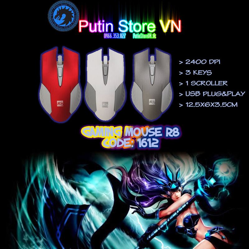[HCM] Gaming Mouse - Chuột chuyên game: từ PutinStoreVN giá tốt - 4