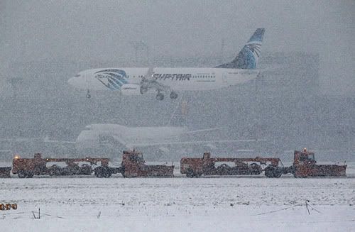 Airplane Snow