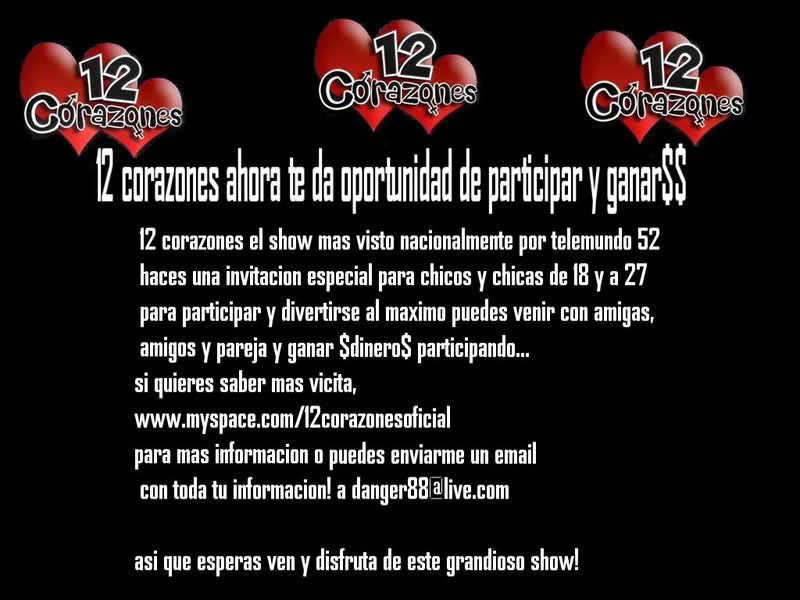 Corazones Corazones 12 corazones oficial on Myspace