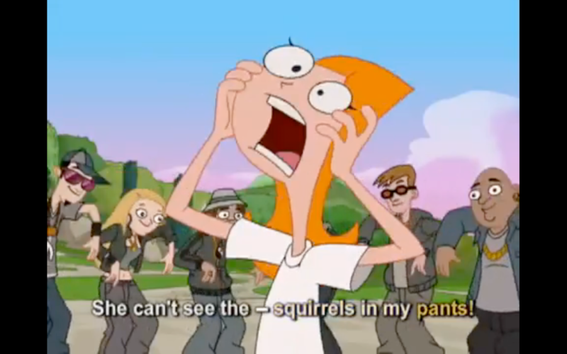 Phineas And Ferb Candace Squirrels In My Pants Simp Pictures, Images