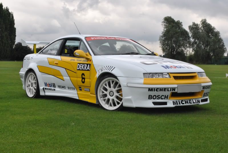 It is a 1994 Calibra V6 fully dressed up in DTM racing attire