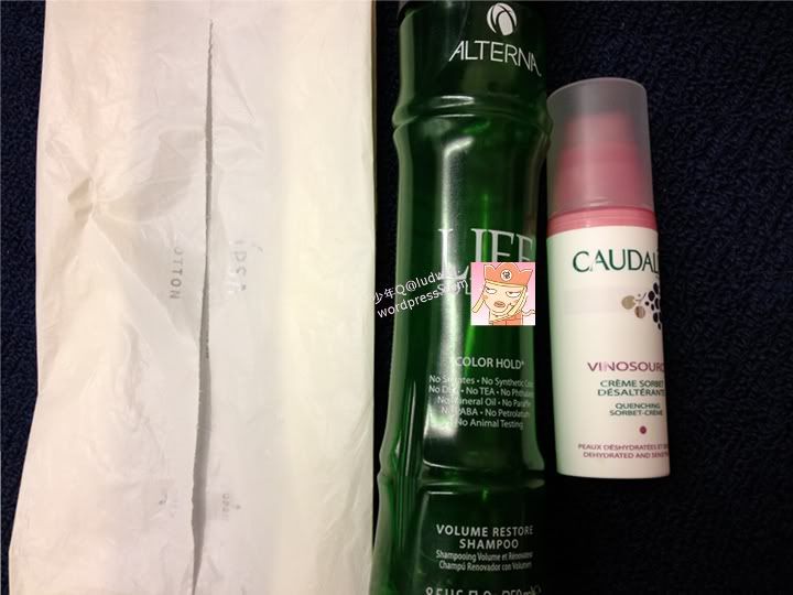 大葡萄vinosource面霜，nuxe美白乳液，alterna <wbr>