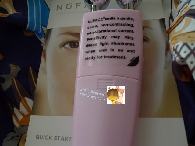 新加说明书，顶锅盖上Nuface一代微电流美容仪心得以及配合使用的三款胶的比较