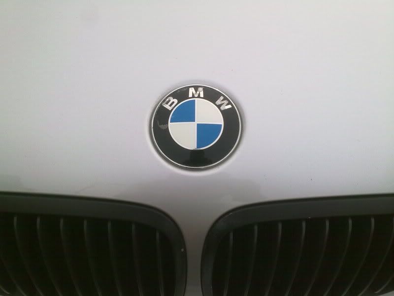 bmw bonnet badge