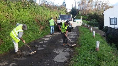 REMENDAGENS NAS ESTRADAS MUNICIPAIS