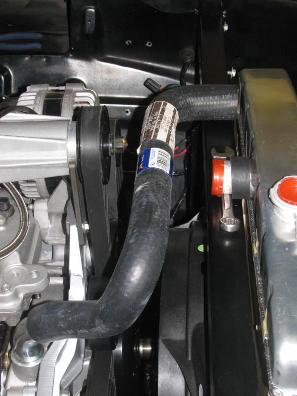 LS swap radiator hoses stock RAD 6 cyl pos Chevy Tri Five Forum