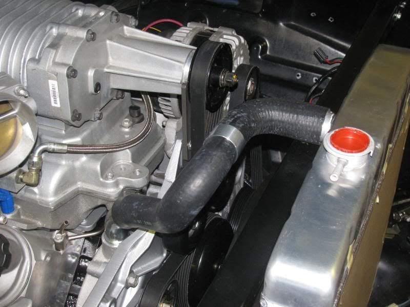 LS swap radiator hoses stock RAD 6 cyl pos Chevy Tri Five Forum