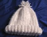 Snowy White *Up in the Alps* Ribbed Childs Hat