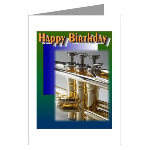Happy Birthday Trumpet Pictures, Images and Photos