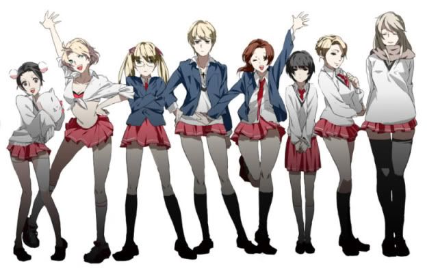 Gakuen Hetalia Uniforms