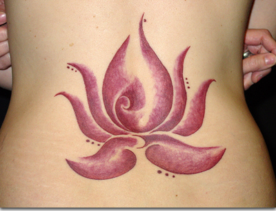 Lotus Blossom Tattoo.