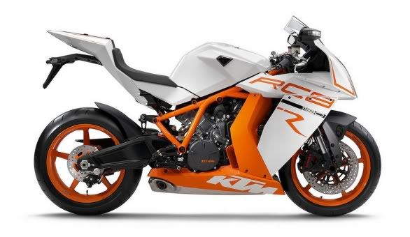 bars on the new KTM RC8R,