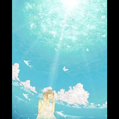 The sky is over