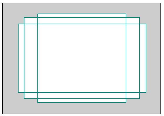 Select the desired Aspect Ratio dimensions on the projector if applicable, 