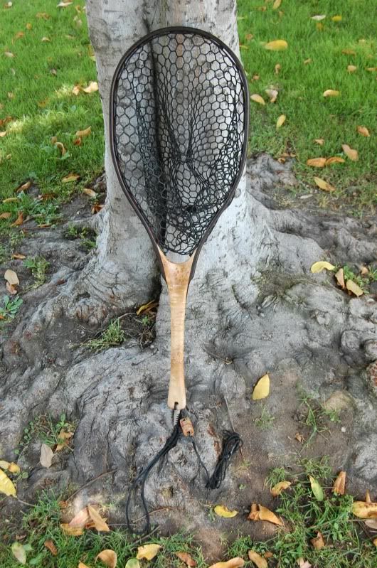 Custom fly fishing landing net