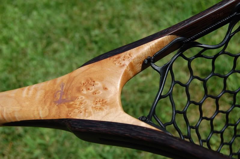 Custom Fly Fishing Net,Wooden landing Net,Custom Landing nets,rubber nets,fishing nets,gifts for fly fishermen,net,fly fishing net,custom landing nets,custom net,custom fly fishing landing net,cat's paw burl maple,wenge,sierra nets,greg madrigal