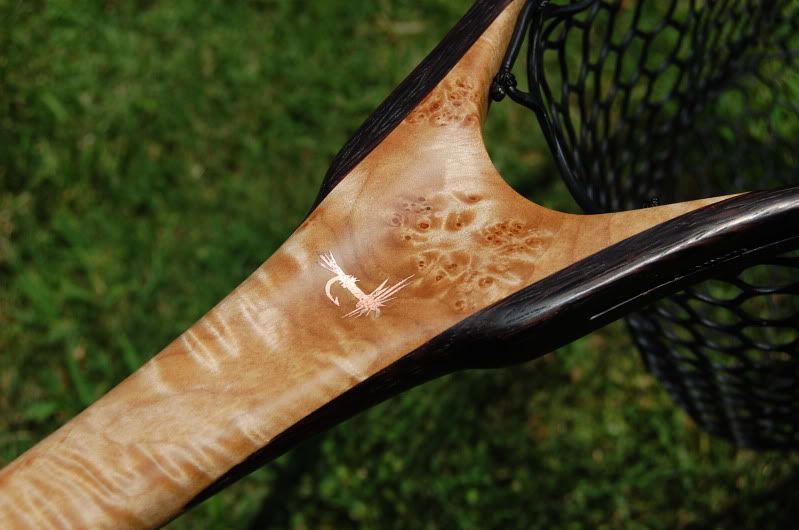 Custom Fly Fishing Net,Wooden landing Net,Custom Landing nets,rubber nets,fishing nets,gifts for fly fishermen,net,fly fishing net,custom landing nets,custom net,custom fly fishing landing net,cat's paw burl maple,wenge,sierra nets,greg madrigal