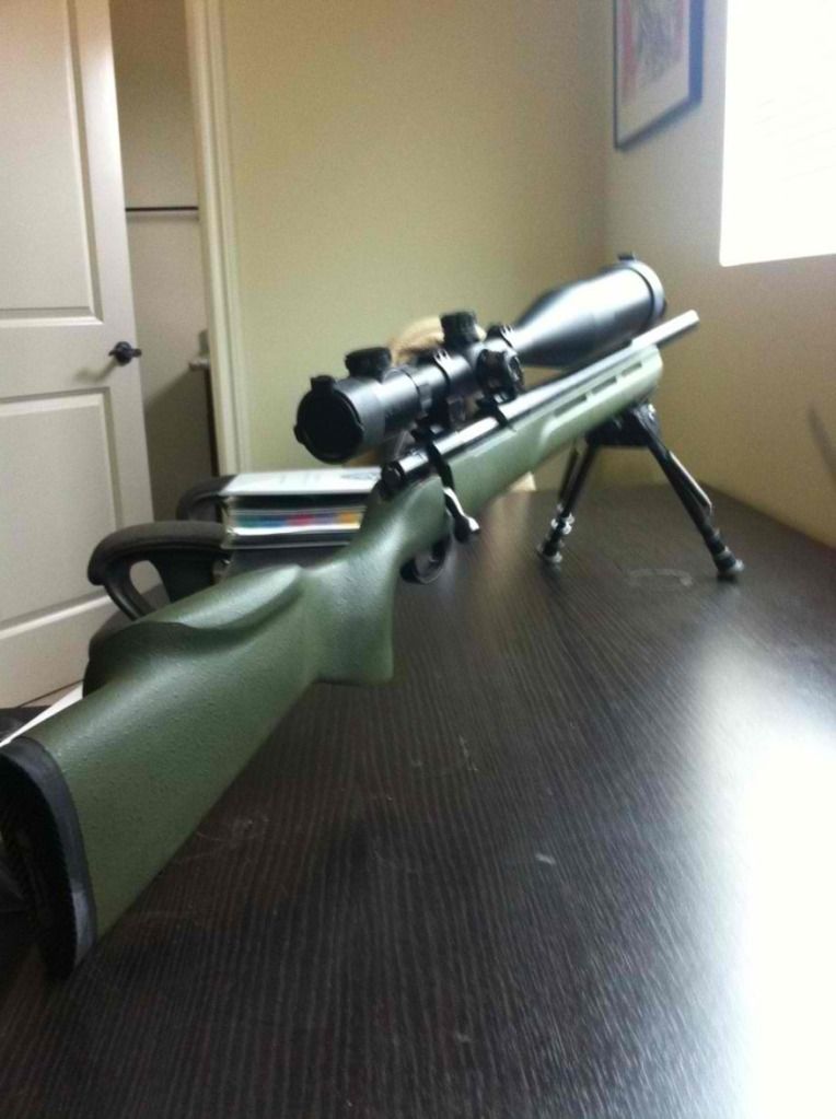 howa 1500 .308 bell &carlson stock 6x24 scope bipod 450