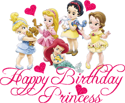 happy birthday princess disney. Happy Birthday Princess