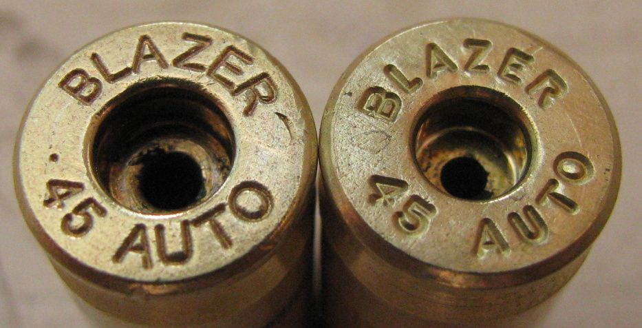 45 ACP Brass With Small Primers