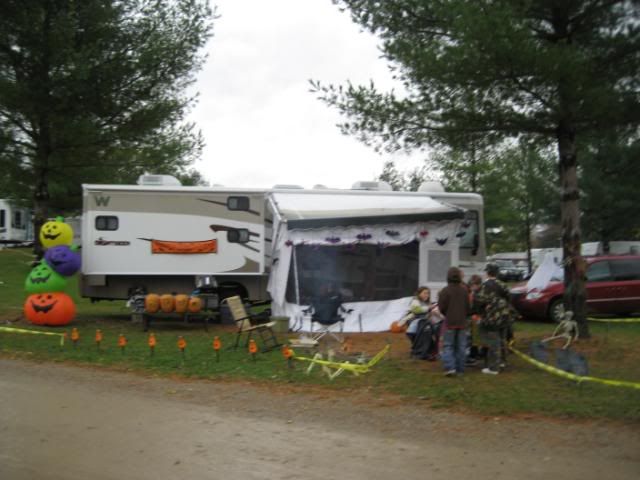 fall camping