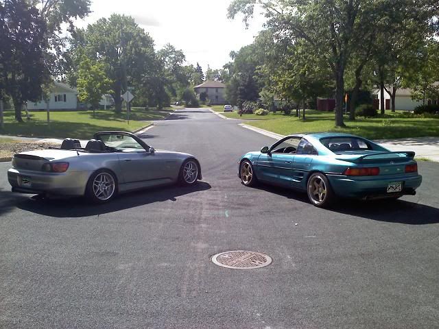 Honda s2000 vs mr2 #7