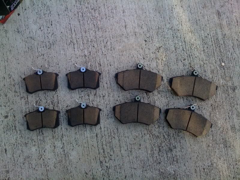 Drilled And Slotted Rotors With Ceramic Brake Pads For Mk3 Jetta Or