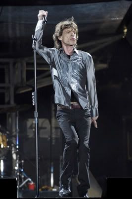 Mick Jagger photographed by George Chin