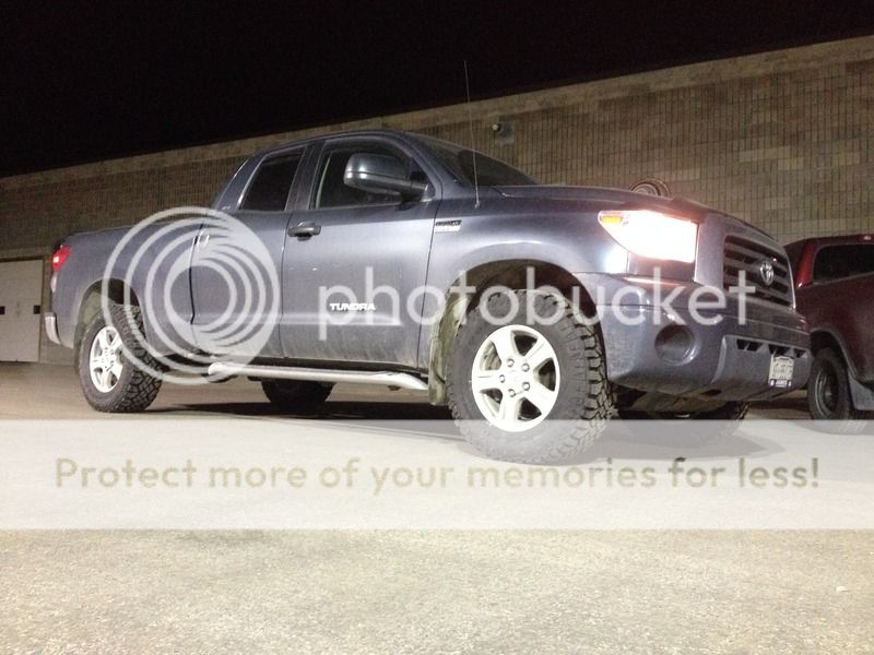 Bilstein 5100 middle setting on stock 2015 TRD rims | Toyota Tundra ...