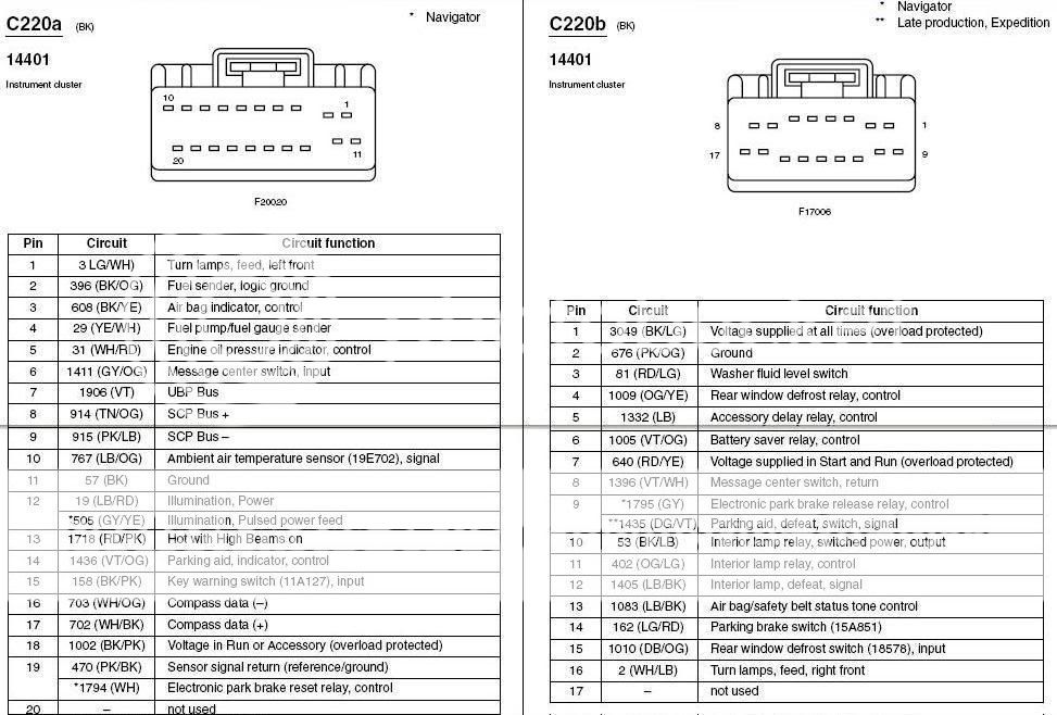 2003 Ford expedition stereo wiring diagram #6