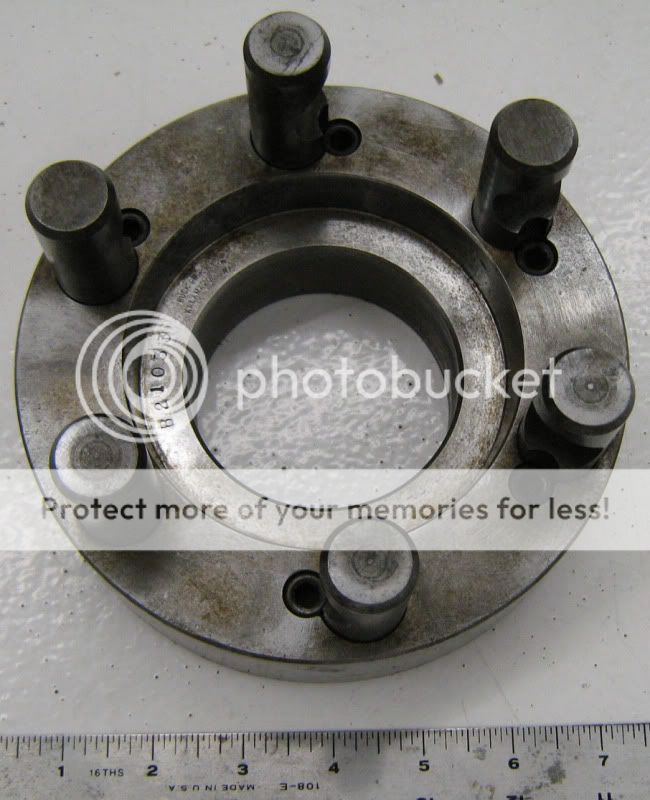 D16 back plate with camlock studs