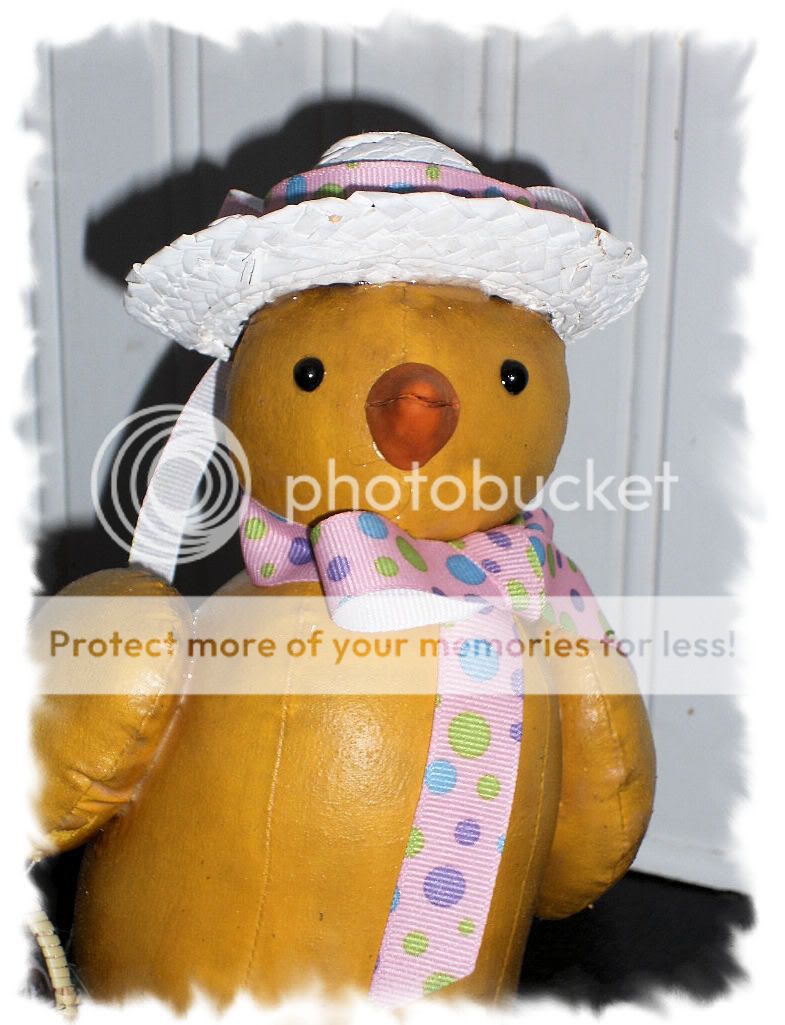 primitive spring easter chick