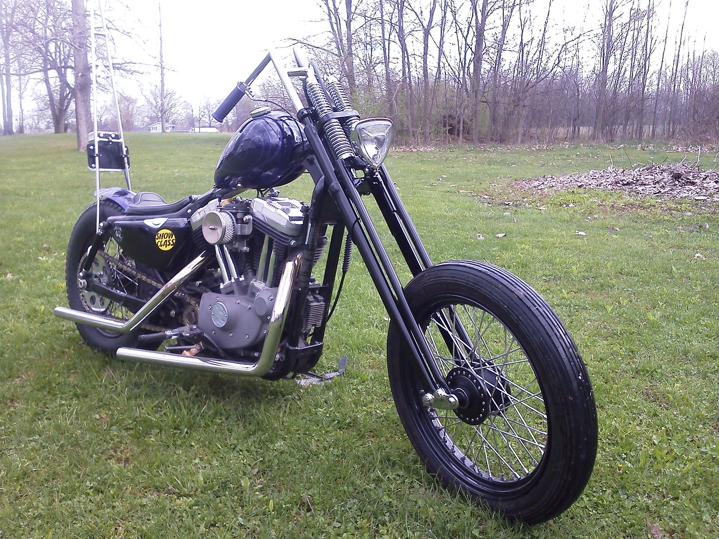 extended narrow springer on a Nightster