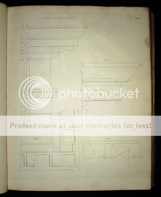 Boston 1830 Asher Benjamin Architecture Practical House Carpenter 64 